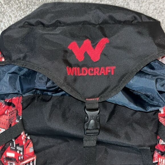 Wildcraft Urban Print 45L 26” tall x 16” wide x 12” deep Pack Hiking Backpack - Picture 3 of 7